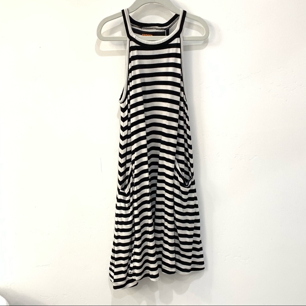 Harper Canyon 7/8 Striped Trapeze Tank Dress